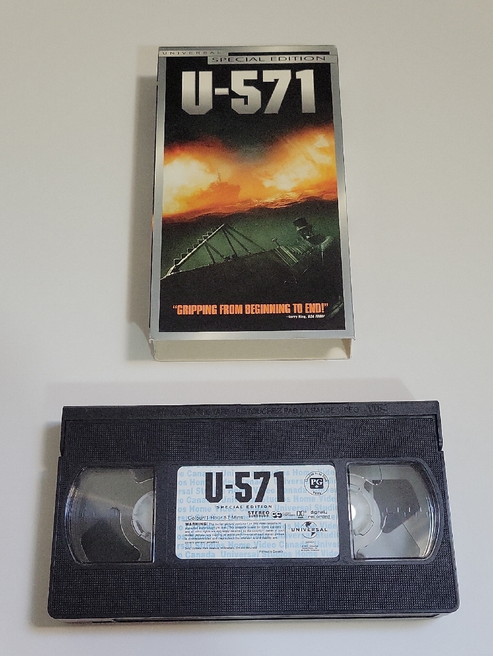 U-571 VHS - Picture 2 of 4